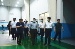 中信保山東分公司領(lǐng)導一行蒞臨華紡調(diào)研指導